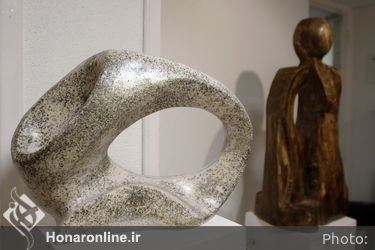 نمایشگاه مجسمه های جمشید مرادیان و شاگردانش در فرهنگسرای ابن سینا