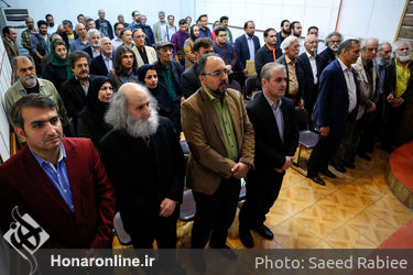بزرگداشت منوچهر معتبر در هنرستان هنرهای زیبای تهران