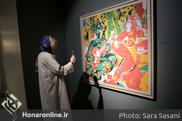 نمایشگاه نقاشی فرشاد نکومنش در گالری شیرین