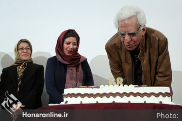 جشن تولد 68 سالگی کیومرث پوراحمد