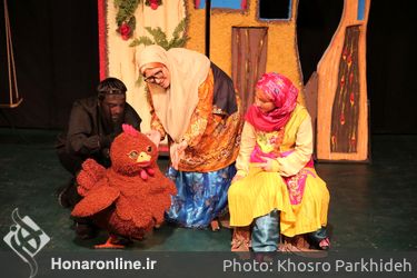 نمایش "گیسو طلا" در کانون پرورش فکری کودکان و نوجوانان