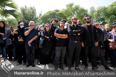مراسم تشییع و خاکسپاری پیکر « امین تارخ »