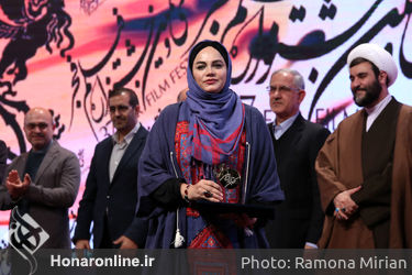 مراسم تجلیل اراده ملی سی و هفتمین جشنواره فیلم فجر - نرگس آبیار