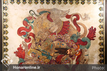 نمایشگاه نقاشی سعید خضایی در گالری سیحون
