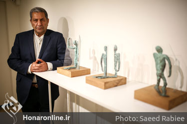 نمایشگاه مجسمه های محمد نعیمی در گالری گلستان
