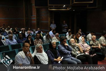 بزرگداشت هوشنگ آزادی ور در تالار استاد شهناز خانه ی هنرمندان
