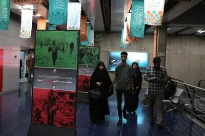 دختر شهید سید رضی موسوی: سینما مردم را از وقایع فلسطین و غزه آگاه می‌کند/ بخش «شاخه زیتون» زیبا و غم‌انگیز بود