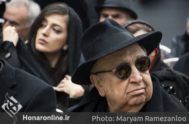 تشییع پیکر جمشید مشایخی