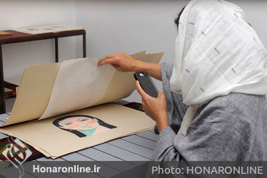 نمایشگاه آثار پروا کارخانه در گالری نگر