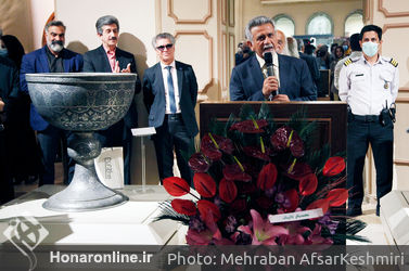 رونمایی از اثر ناتمام ایران درودی 