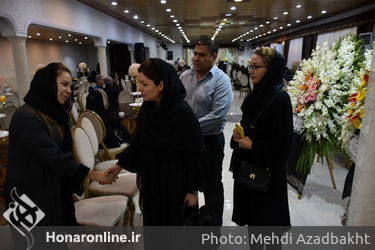 مراسم ختم زنده‌یاد نادر افشاری هنرمند نقاش و مجسمه‌ساز