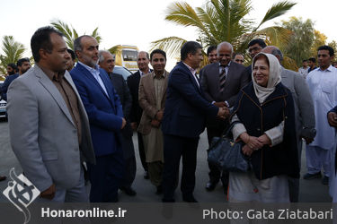 افتتاحیه بخش بین‌الملل هشتمین جشنواره مد و لباس فجر در چابهار