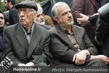 تشییع پیکر جمشید مشایخی