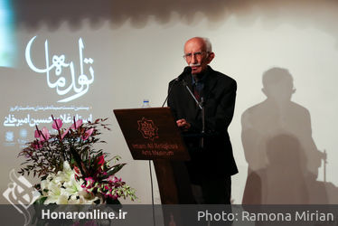 مراسم زادروز غلامحسین امیرخانی در موزه هنرهای دینی امام علی(ع)