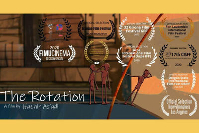 Iranian animation 'The Rotation' to via at 10 intl. filmfests