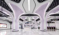 همکاری شرکت معماری ایرانی با چین | ترکیب روش‌های جدید و نمادهای سنتی در طراحی داخلی مترو