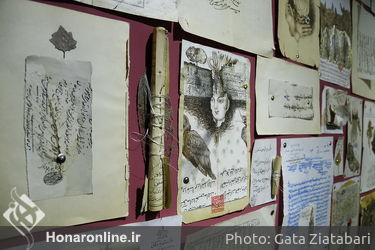 چیدمان دهمین جشنواره بین المللی هنرهای تجسمی فجر