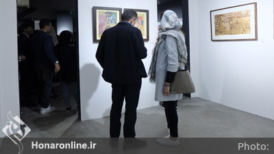 افتتاحیه نمایشگاه آثار تجسمی هنرمندان سینمایی 