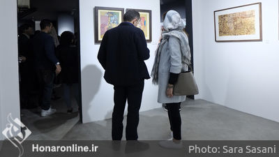 افتتاحیه نمایشگاه آثار تجسمی هنرمندان سینمایی 
