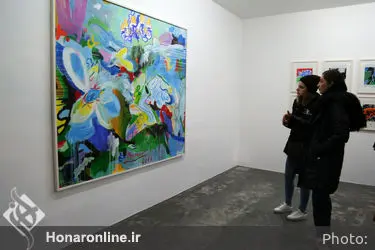 افتتاحیه نمایشگاه نقاشی های علی نصیر در گالری اُ
