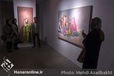 نمایشگاه نقاشی علی رحیمی در گالری سایه