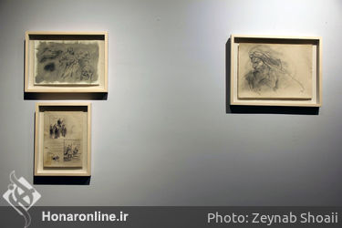 نمایشگاه طراحی حسن روح الامین در گالری وارطان
