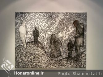 نمایشگاه نقاشی مژگان بختیاری در گالری اثر