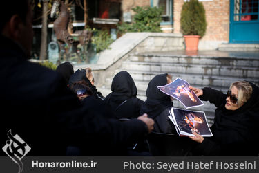 تشییع پیکر منوچهر لشگری در خانه ی هنرمندان