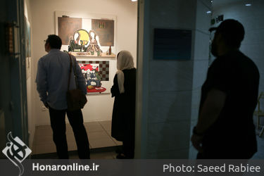 نمایشگاه نقاشی منوچهر سلطانی در گالری ویستا پلاس