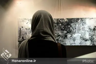 افتتاحیه ششمین دوسالانه نقاشی دامونفر