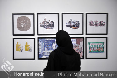 افتتاحیه نمایشگاه کاریکاتور آمریکای لاتین در موزه هنرهای معاصر
