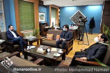 گفتگوی هنرآنلاین با معاون هنری وزیر ارشاد سید مجتبی حسینی