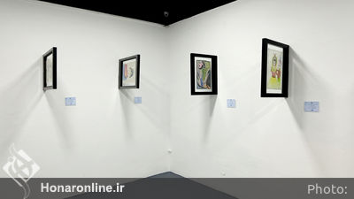 افتتاحیه نمایشگاه نقاشی مکرمه قنبری و علی بلبلی در گالری فردا