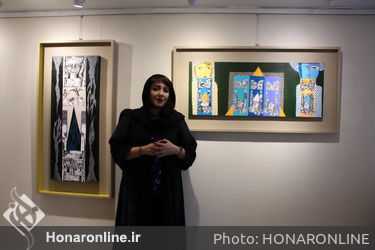 نمایشگاه نقاشی سارا جعفری در گالری گلستان