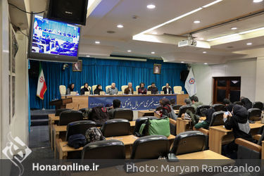 نشست خبری سریال "بانوی عمارت" در سالن همایش‌های بین‌المللی صداوسیما