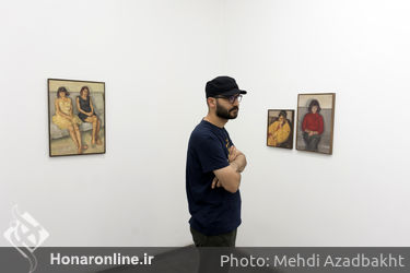 نمایشگاه نقاشی رسول اکبرلو در گالری اُ