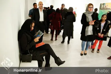 افتتاحیه ی نمایشگاه نقاشی عیسی جباری ممقانی در گالری ساربان