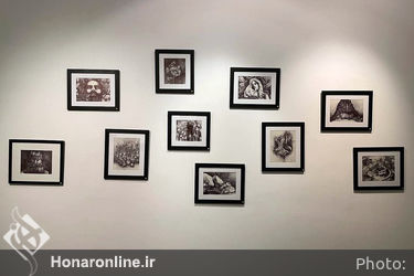 نمایشگاه آثار سرمه عرب در گالری ویستا