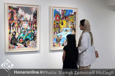 نمایشگاه آثار کامبیز خدابنده‌شهرکی در گالری مژده