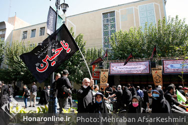 پیاده‌روی جاماندگان اربعین در تهران / ۲