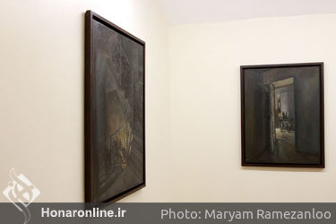 نمایشگاه نقاشی اکرم محمودی در گالری این‌جا