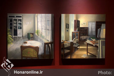 نمایشگاه آثار ساغر پزشکیان در گالری این‌جا