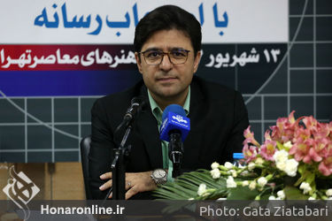 نشست خبری مدیر کل مرکز هنرهای تجسمی با اصحاب رسانه