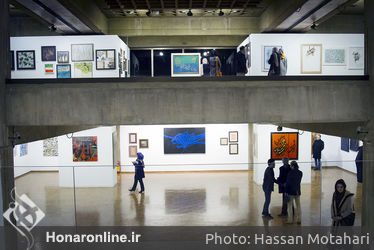 نمایشگاه خوشنویسی، کالیگرافی و تذهیب در گالری فرهنگسرای نیاوران