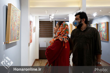 نمایشگاه نقاشی سلیمه قزل در نگارخانه بهارک  