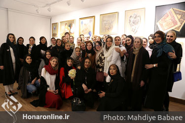 نمایشگاه گروهی شاگردان استاد ایرج شافعی در گالری زمان هنر 