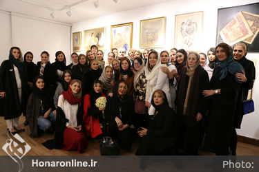 نمایشگاه گروهی شاگردان استاد ایرج شافعی در گالری زمان هنر 