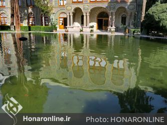 حوض یکی از عناصر معماری ایرانی