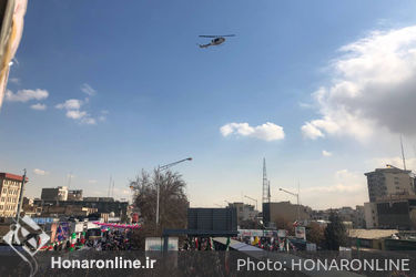 راهپیمایی ۲۲ بهمن ۱۴۰۱ در خیابان آزادی تهران