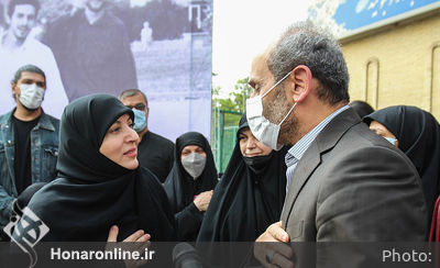 تشیع پیکر هنرمند انقلابی حاج نادر طالب‌زاده